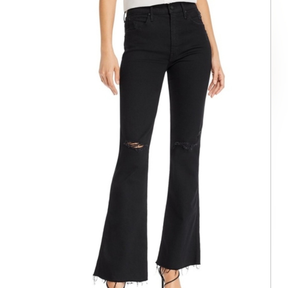 MOTHER Weekender Flare, Black 28